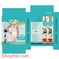 Mẫu Layout bao bì thuốc tan mỡ bụng