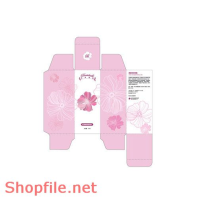 Mẫu vector package nước hoa