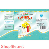 Mẫu layout bao bì hoa mai