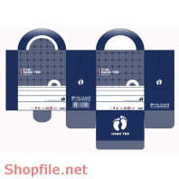 Mẫu layout bao bì đồ bảo vệ chân