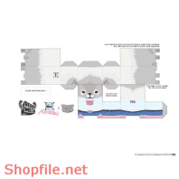 Mẫu layout bao bì chó con đáng yêu