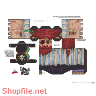 Mẫu vector package kinh dị