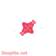 Mẫu layout bao bì hộp tình yêu