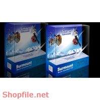 Mẫu layout bao bì dụng cụ trượt tuyết