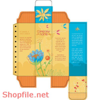 Mẫu layout bao bì đẹp