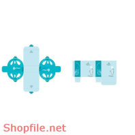 Mẫu vector package điện máy