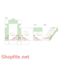 Mẫu layout bao bì hộp đẹp