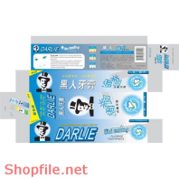 Mẫu vector package kem đánh răng trắng sáng