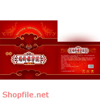 Mẫu vector package sang trọng