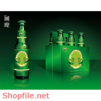 Mẫu vector package beer