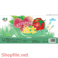 Mẫu Layout bao bì trái cây tươi