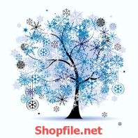 Hình cây lá màu sắc rực rỡ