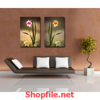 tranh dán tường bông hoa dại bé nhỏ