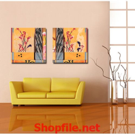 bức tranh vẽ hoa đẹp