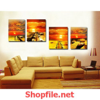 hoàng hôn cuối ngày