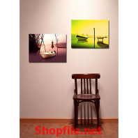 con thuyền trên sông