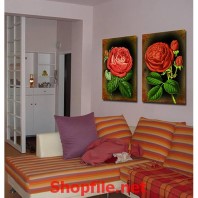 cây hoa hồng đỏ