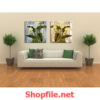 tranh treo tường bông hoa đẹp