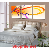 bức tranh đầy màu sắc