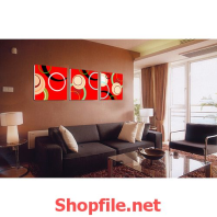 hình ảnh màu đỏ và những cái vòng tròn