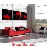 bông hoa huyết trên nên đen