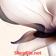 tranh dán tường cánh hoa mềm mại