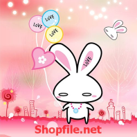 con thỏ con đáng yêu