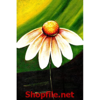 những bông hoa trắng mạnh mẽ