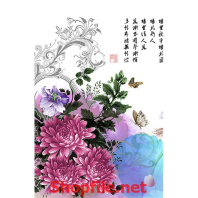 tranh thư phasp mùa xuân