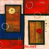 bức tranh vẽ ngôi nhà