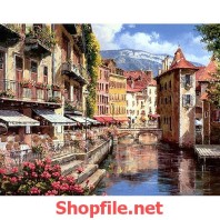 khu cảnh nước ý xinh đẹp