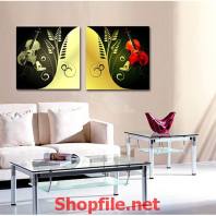 quả chuông và cây đàn