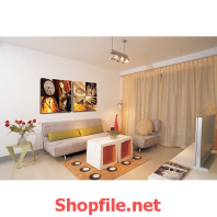 tranh treo tường hình đồng hồ