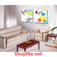 tranh dán tường màu sắc hài hòa