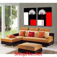 tranh dán tường bồ công anh