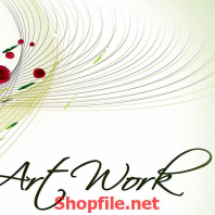 bông hoa bé nhỏ tranh dán tường