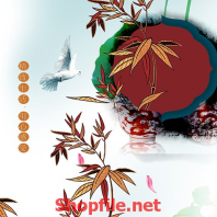 tranh dán tường bộ ấm trà