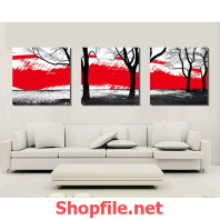 tranh dán tường cái cây đen