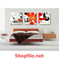 tranh trang trí bông hoa phượng