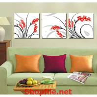 tranh trang trí cây hoa dại