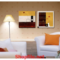 tranh trang trí phòng đơn giản