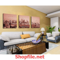 khung cảnh thành phố cũ