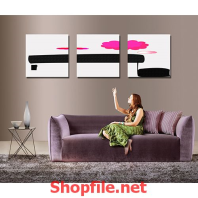 bức tranh đơn sắc