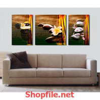 tranh treo tường bông hoa huyền bí