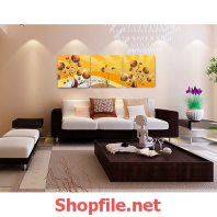 cây vàng tranh treo tường