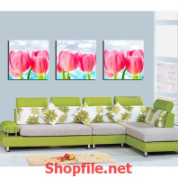 tranh treo tường bông hoa ly hồng