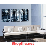 tranh treo tường khu vườn ma ám