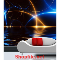 giấy dán tường đêm huyền ảo