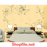 hoa tiết giấy dán tường