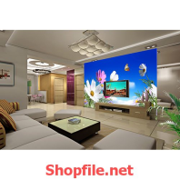 bông hoa dại giấy dán tường